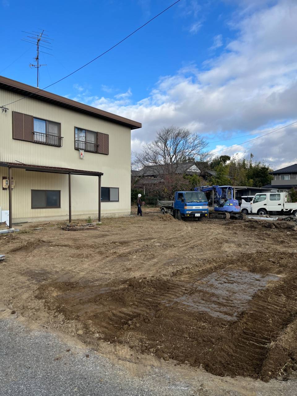 ドッグランの建設工事が始まりました🐶岐阜県養老町のブリーダー「ワンダフルパピー」です。